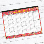 Desk Pad Calendar Printing