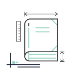 Print product sizes