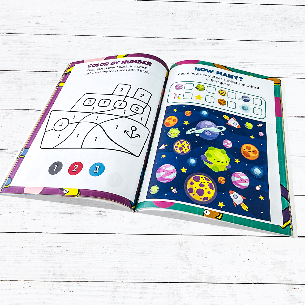 Activity book printing