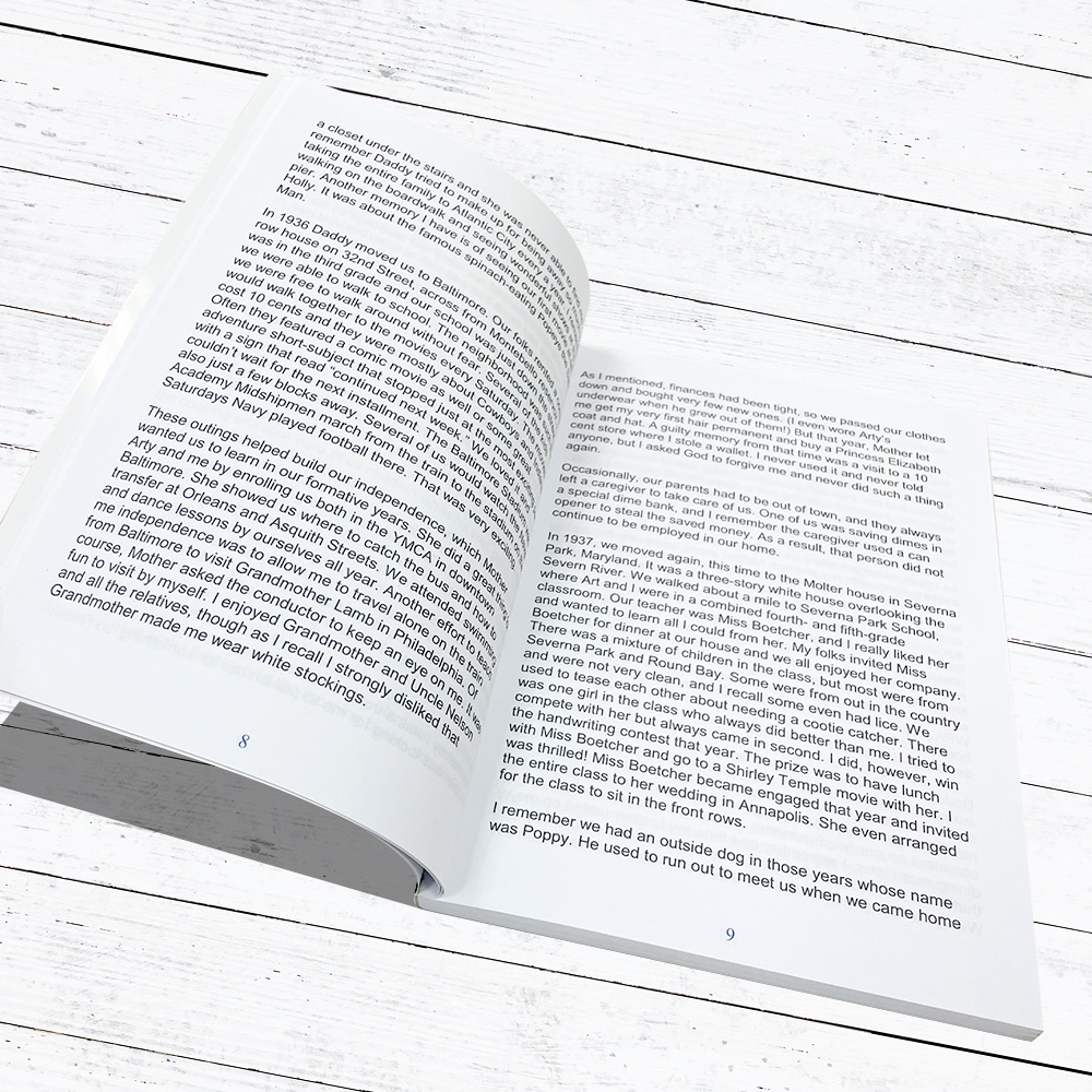 high-quality memoir book printing services