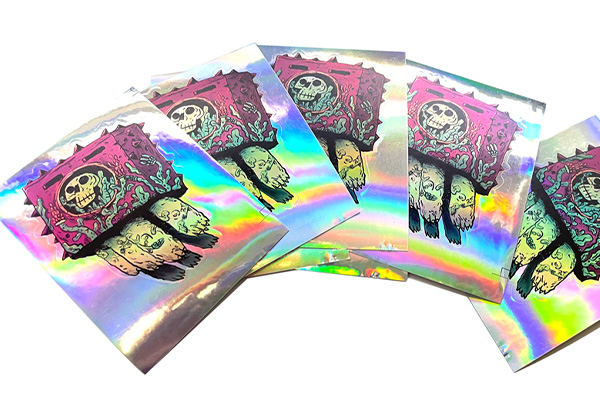 Holographic stickers